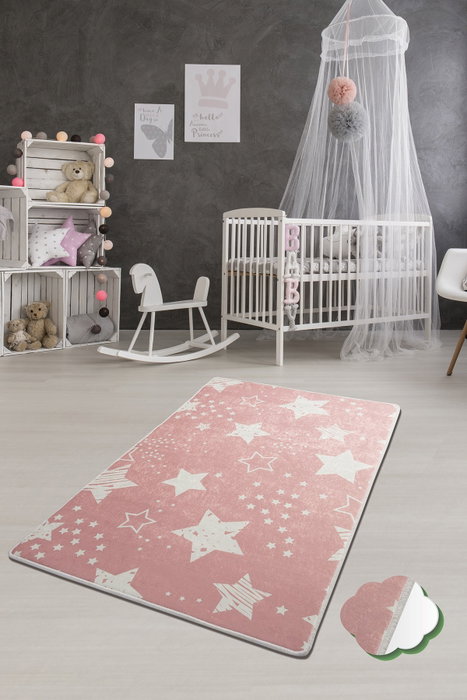 Conceptum Alfombra Stars - Pink 140 x 190 cm